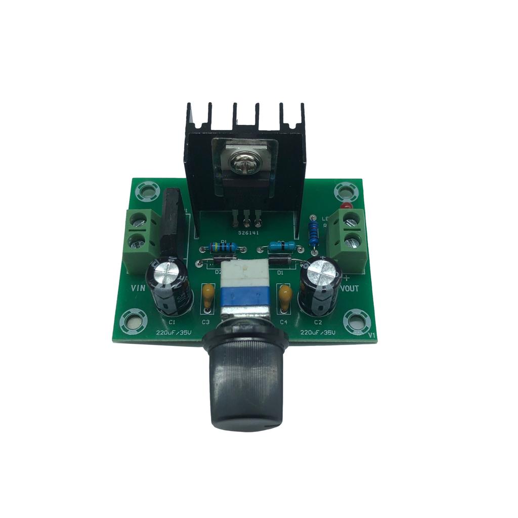 XH-M197 Voltage Regulator Board | LM317 Linear Module DC-DC 1.2-30V Adjustable Power Supply