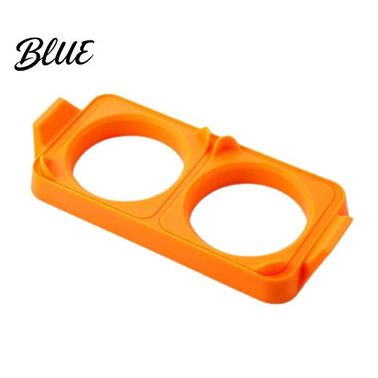 Flexible Silicone Pancake Rings Egg Ring Set Non-stick Round Cooking Shapers Heat Multi Color Resistant Kitchen Gadgets with Detachable Design