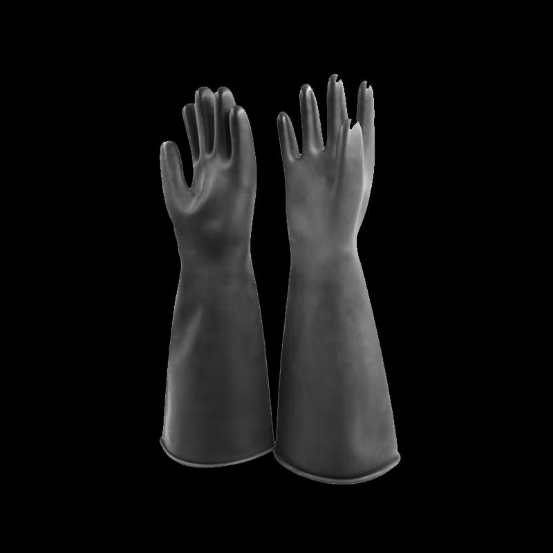 COFLYEE Industrial Acid and Alkali Resistant Rubber Gloves