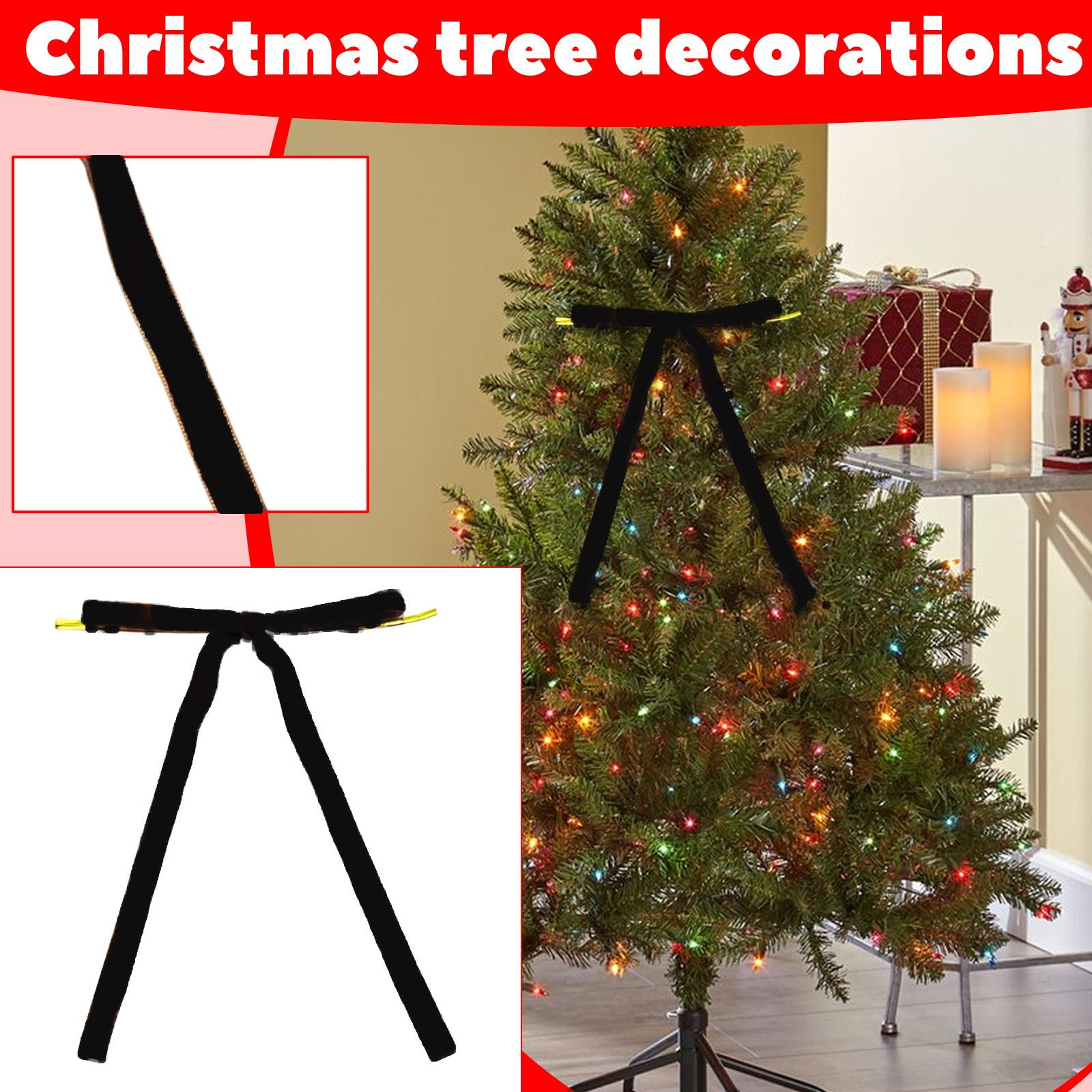 

24 шт. Бархатные галстуки-бабочки Рождественская вечеринка Подвесные аксессуары One Size