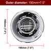 190mm Car Wheel Center Hub Caps for F250 F350 Super Duty Excursion Wheel Rim Cover Protective Vehicle Accessories Auto Hubcaps