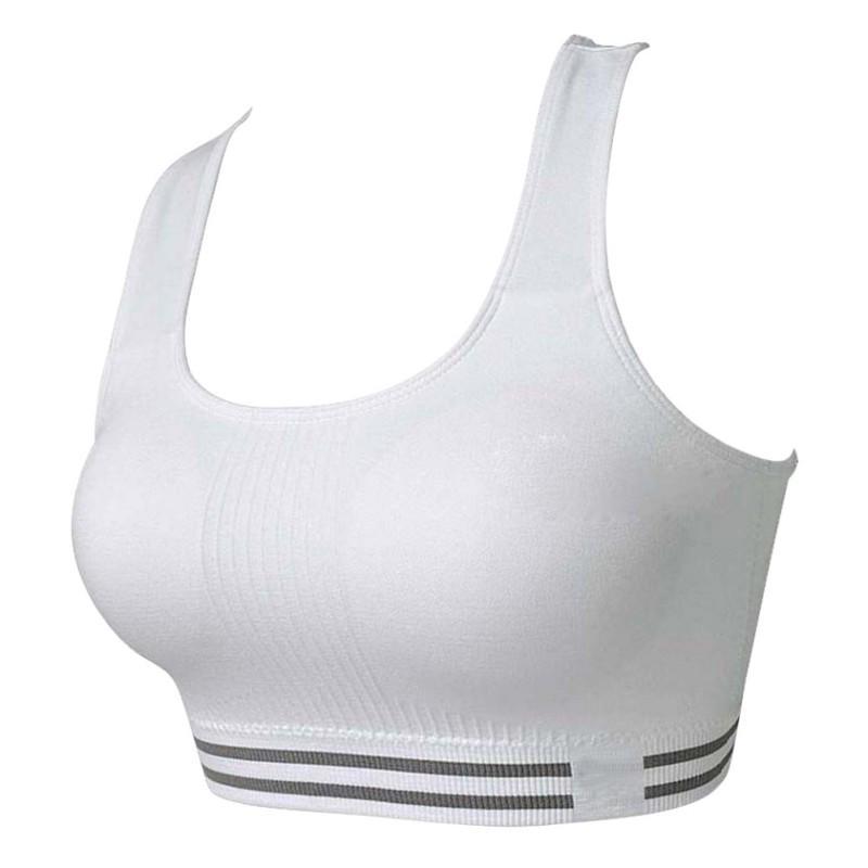 Women Professional Sport Bra  Quick Drying Fitness Padded Stretch Workout Bra Gym Training Running Tank Vest Underwear