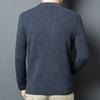 FengXun Herren 100% Reine Wolle Mock Neck Pullover FXT6510