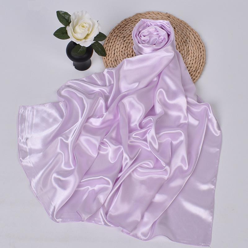 90cm Silk Scarf Scarftop Headwraps For Woman Fashion Four Seasons Hair Accessories Hijab Foulard Bandana Femme Headscarf