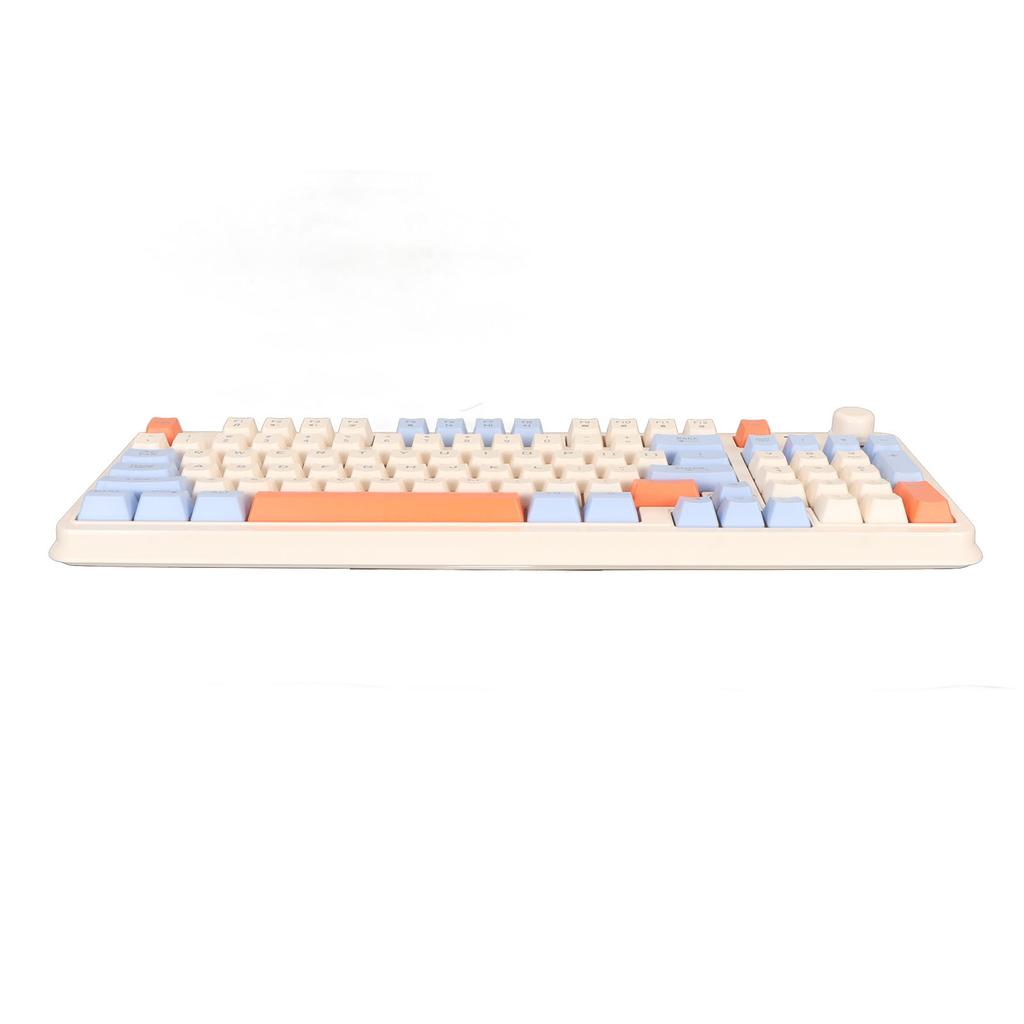 Gaming Keyboard Colored Backlit Wired 94 Keys Keyboard for Desktop Computer Notebook