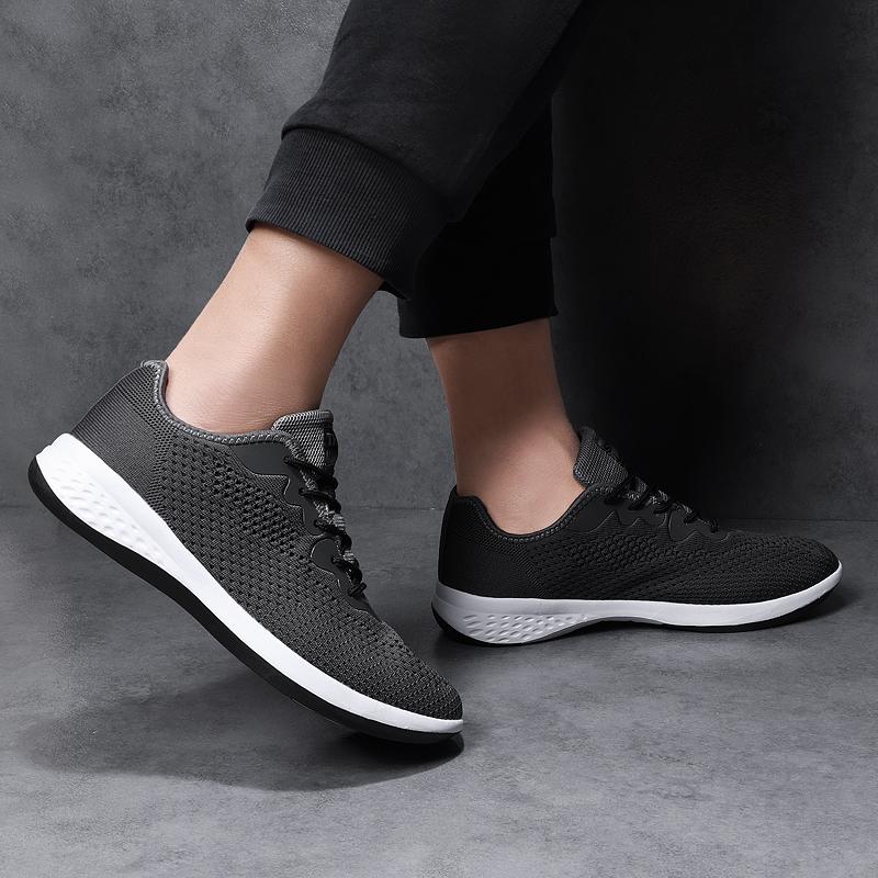 38-49 Spring/Autumn Men's Low Low Light Symnoma Net Breathable Large-size Running Shoes Casual Sports Shoes