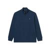 Polo FW25 Small Pony Logo Embroidered Half-Zip Pullover Long Sleeve Solid Color Sweatshirt Men Sweatshirt 710635035-017