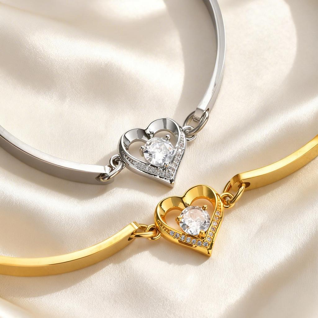Women'S Eternal Heart Bracelet Creative Eternal Heart Bracelet B-715
