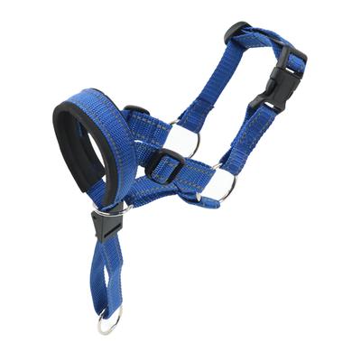Dog Muzzle Adjustable Prevent Biting Barking Chewing Nylon Dog Mouth Guard Cover for Dog Training