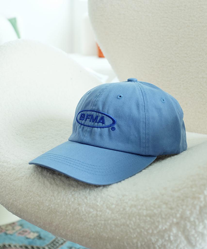 Beollunpeulenjeu Bfma Logo Washed Ball Cap Pale Blue