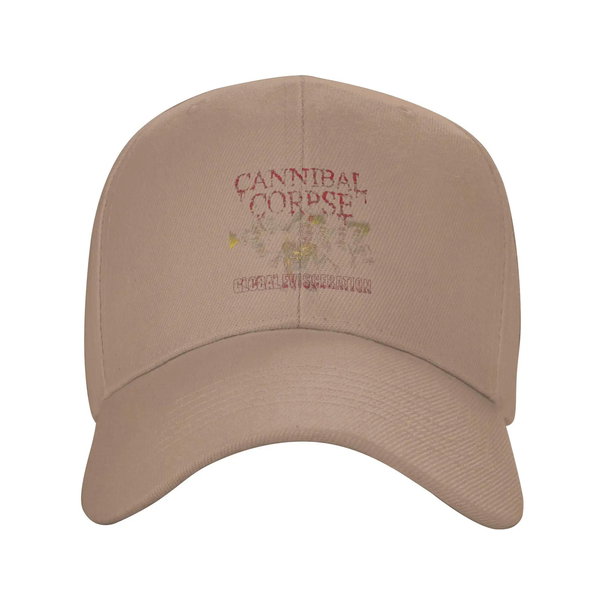 

Cannibal Corpse Metal Skateboard Baseball Caps Snapback Fashion Baseball Hats Breathable Casual Casquette Outdoor Unisex One Size
