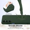 For Samsung Galaxy A25 5G (Global) (161mm) Magnetic Case Anti-Drop Liquid Silicone Phone Cover