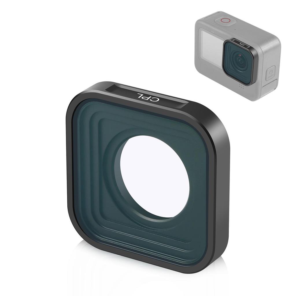 PULUZ Fat Cow Filter UV CPL Polarizer Lens for GoPro Hero 13/12 Mini