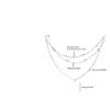 Fashion Edgy Star Pendant Necklace Handmade Clavicle Chains for Women Girls