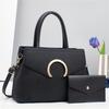 Spacious And Classic Pu Leather Tote Bag For Women Ideal For Outfits Daily