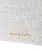 Maison De FLEUR Tweed Frill Handle Square Tote S Bag, Ivory, 08000248300