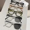 Trendy Cat-Eye Color Changing Near Sight Eyewear Gents Ladies Unisex Light Adaptive Myopia Glasses Outside Traveling Minus Glasses