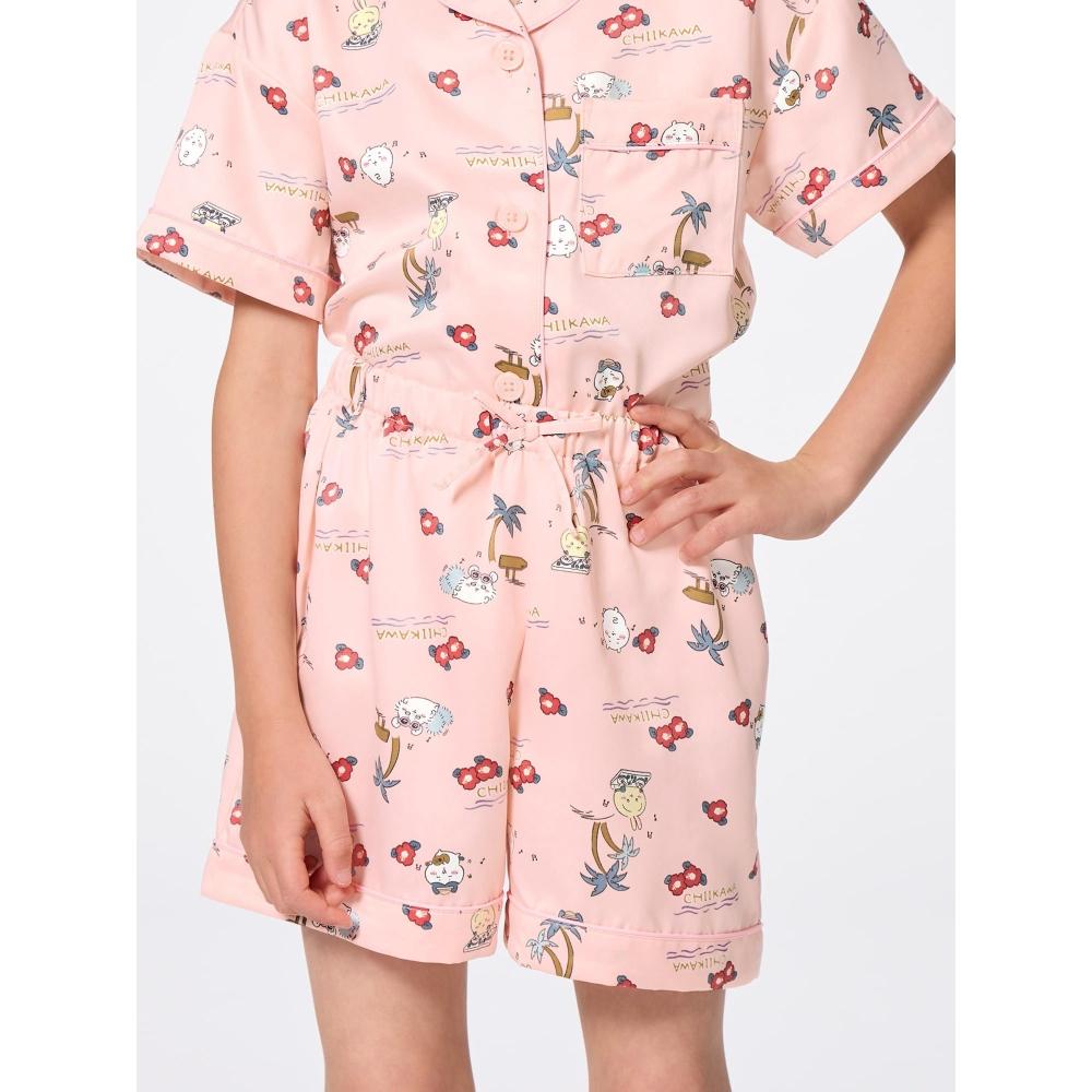 Gu By Uniqlo Kids  Unisex  Satin Pajamas Chiikawa