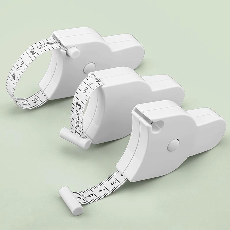 3D Household Automatic Measuring Tape - PVC Double-Sided Scale, Portable & Retractable