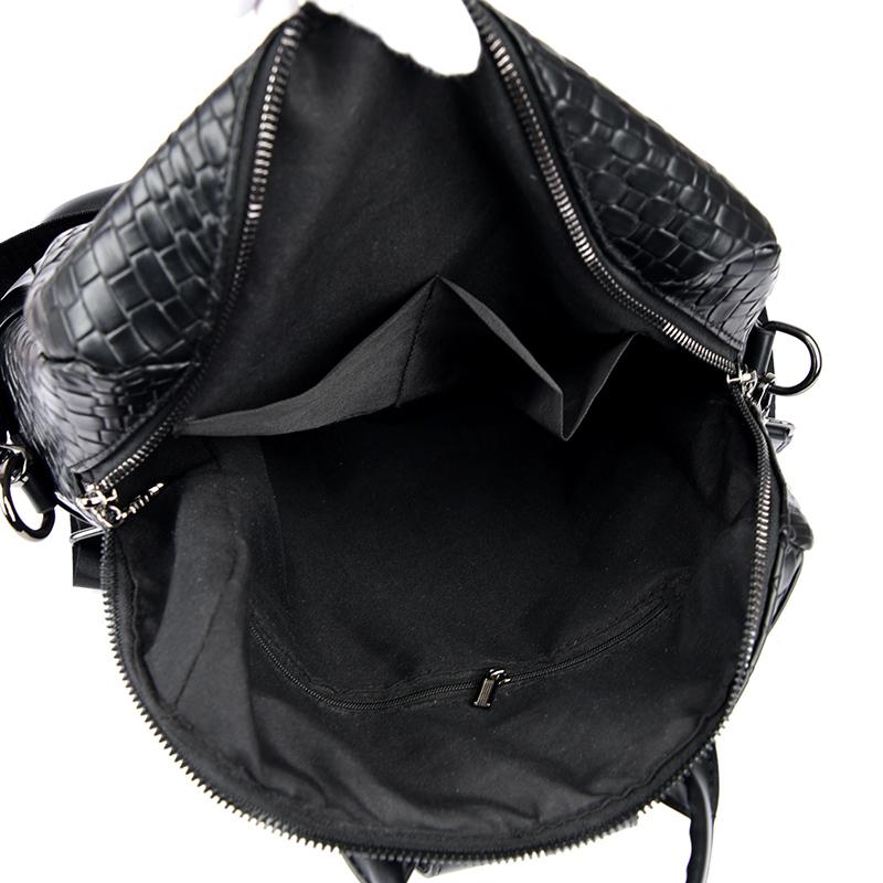 Women's Backpack PU Soft Leather Large Capacity Backpack Travel Bag