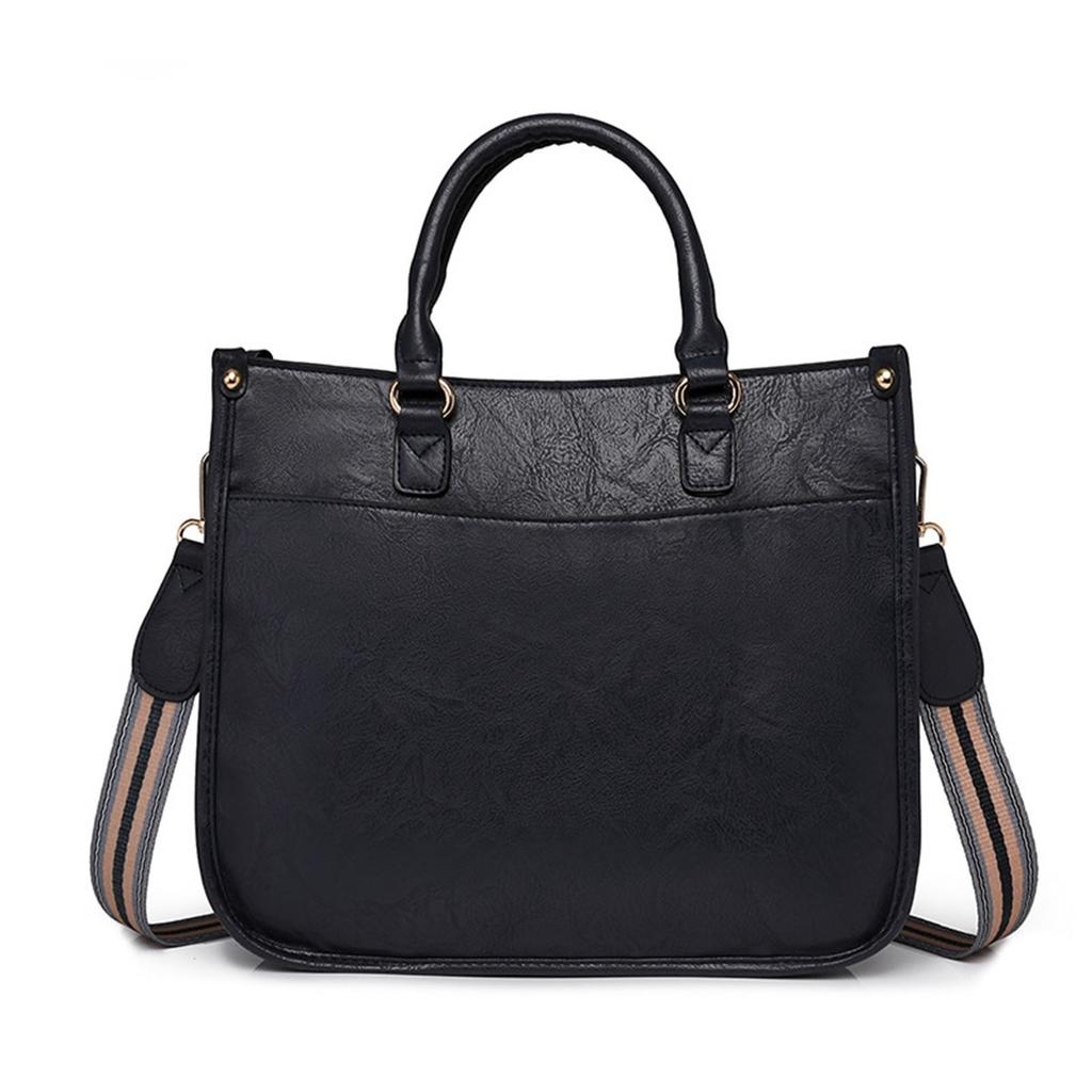 Large Capacity Crossbody Bag for Women Business Office Work Bag Handbag Casual Shoulder Bag PU Leather Messenger Bag