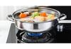 Stainless Steel Multi-Layer Steamer Pot for Buns, Soup, and Hot Pot - Compatible with Induction and Gas Stoves