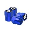 4Pcs Car Tire Valve Stems Cap Tyre Stem Air Valve Cover For Renault DACIA Loguna Fluence Twingo Clio Master Koleos Duster Logan Y333