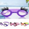 Eyelash Eyelash Glasses Anti Fog Swimming Goggles Childrens Swimming Goggles  Water Sports