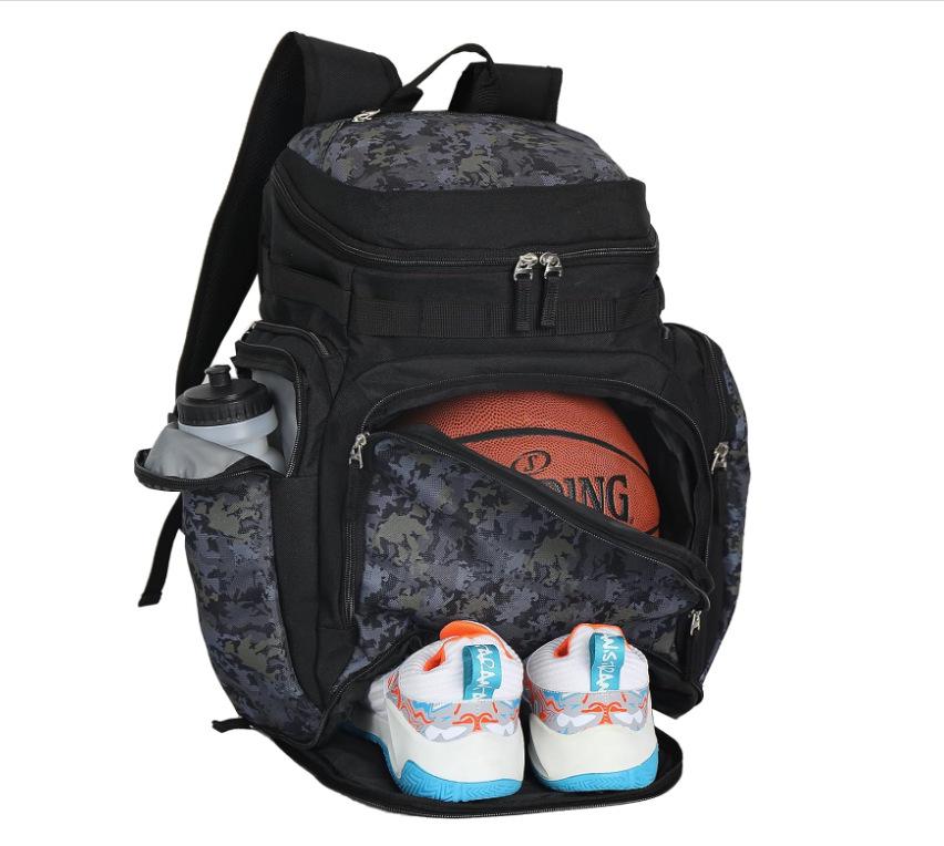 GO Grenzüberschreitender Basketball-Rucksack mit großem Fassungsvermögen und isoliertem Schuhfach, Outdoor-Sport & Fußballaufbewahrung