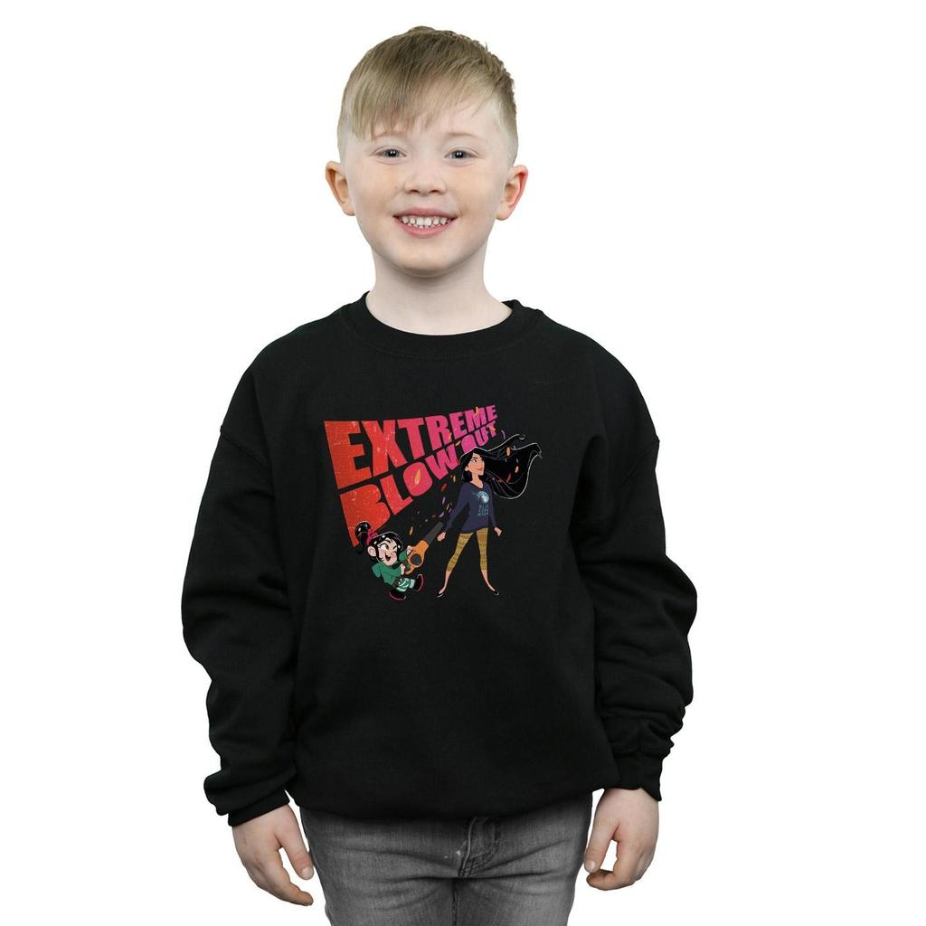 Disney Boys Wreck It Ralph Pocahontas And Vanellope Sweatshirt