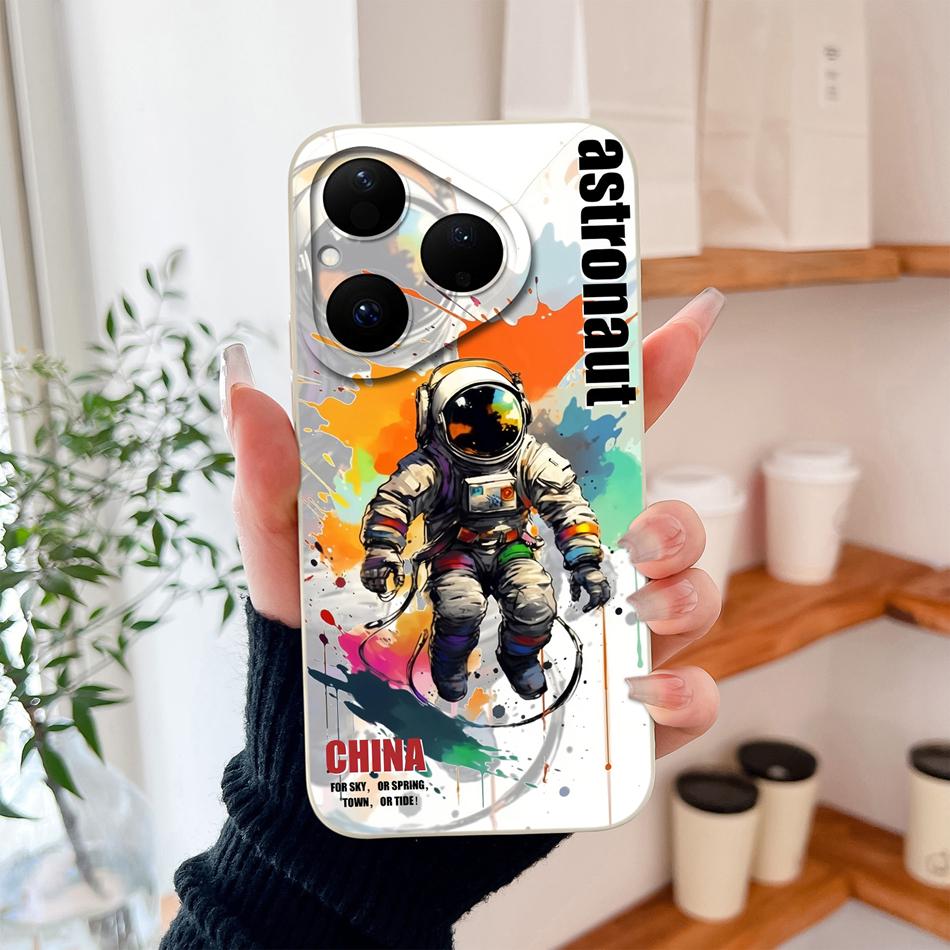 For Huawei Pura 80 Pro Plus Ultra 5G Phone Case Simple Design Cute Shell For Huawei Pura80 Full Protection Shockproof Soft Funda