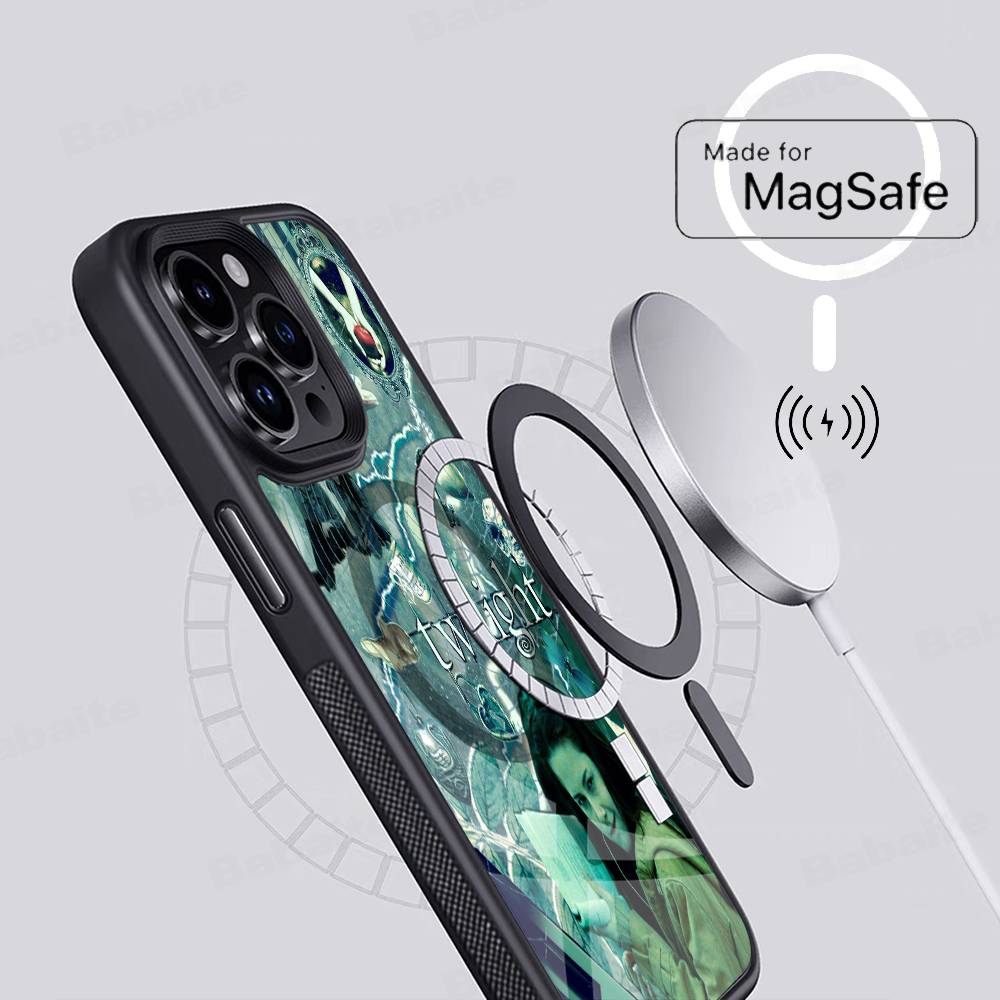 TV Twilight Isabella Edward Cullen For Phone Case For IPhone 17 16 15 14 13 12 11 Pro Max For Wireless Charger Cover