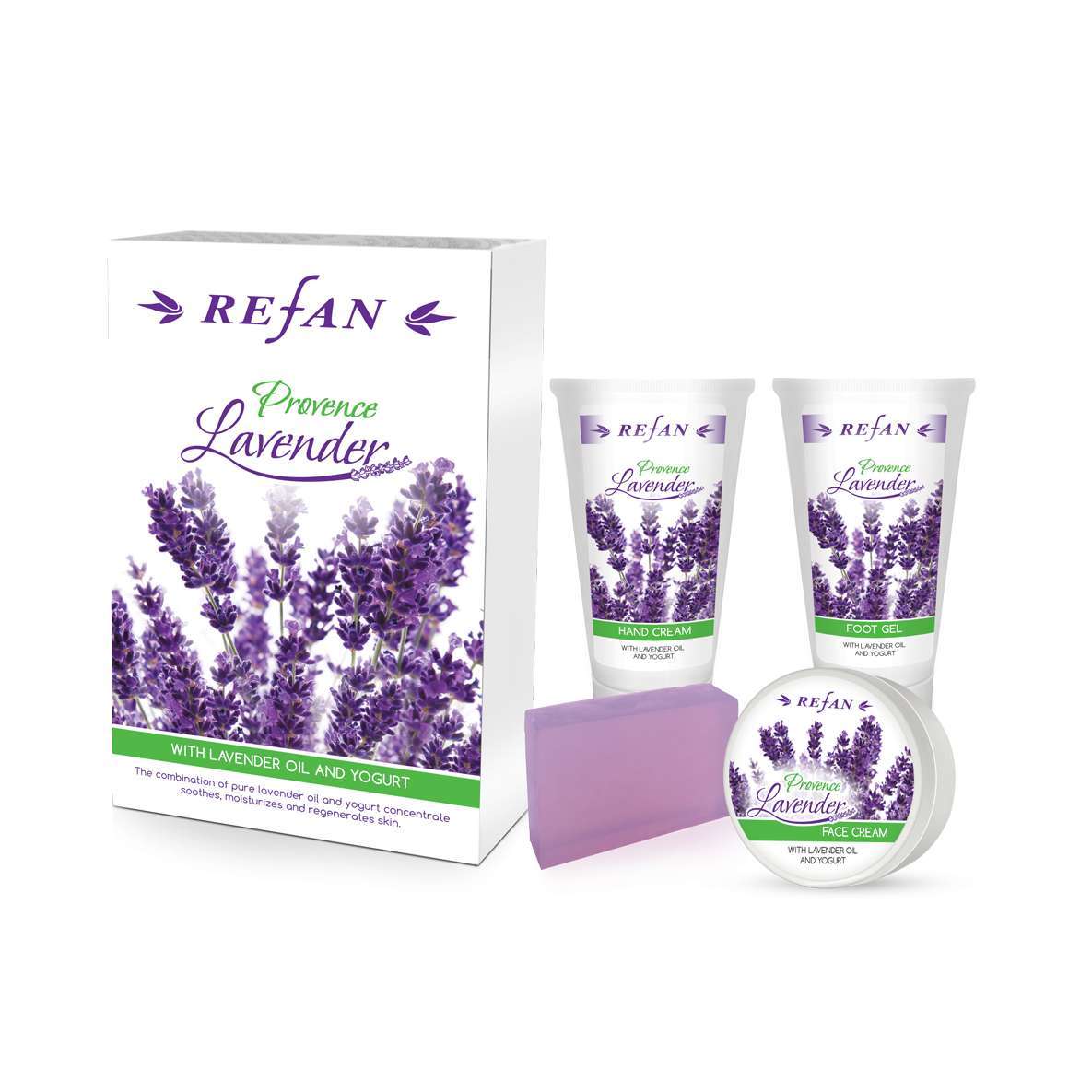 

Provencal lavender Body Care Cosmetic set