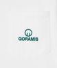 GORAMIS Pocket Logo Embroidered Short Sleeve T-Shirt [White]
