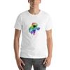 E2K Rainbow Astronaut Unisex T-Shirt Ombre Spaceman Spaceship Earth Moon Galaxy