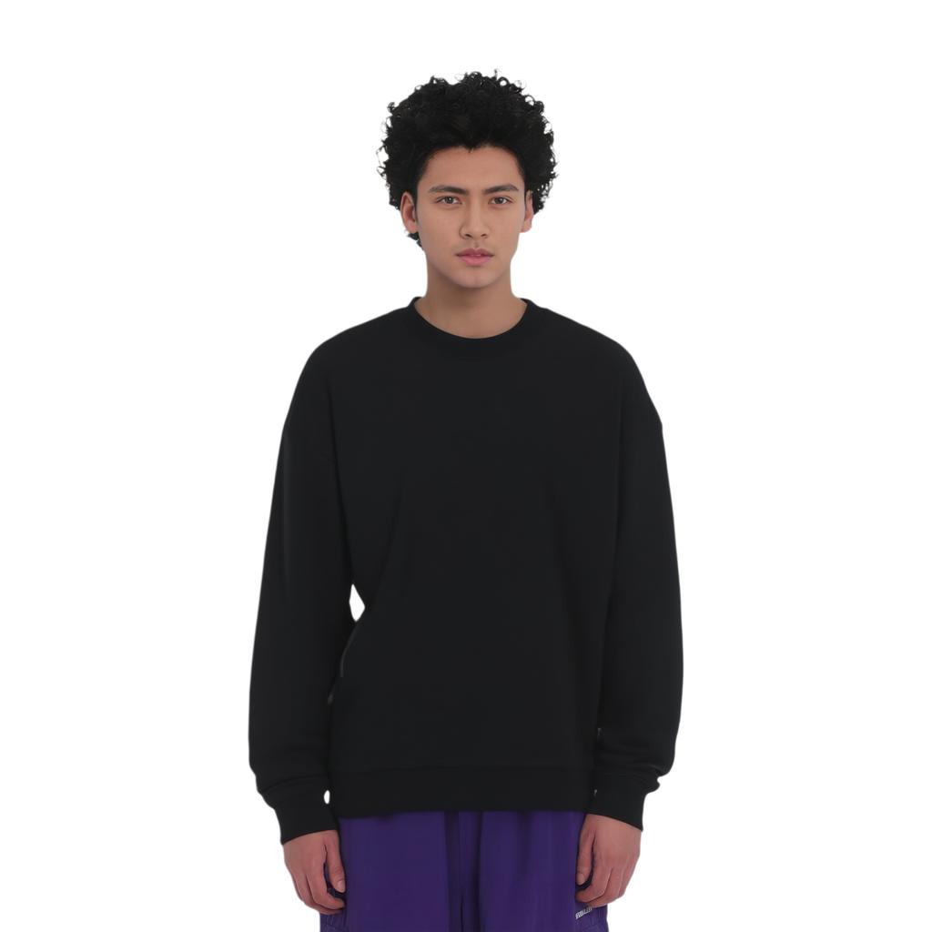 Converse Sweatshirt Unisex Black 10024495-A02