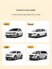 Car Privacy Partition & Sunshade Curtain for Baby and Anti-Peep Protection