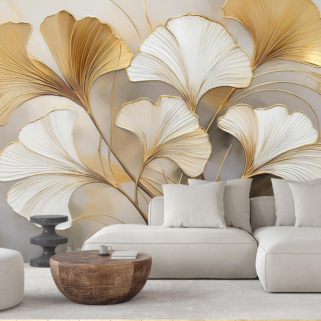 Tapete Boho, Natur, Blätter