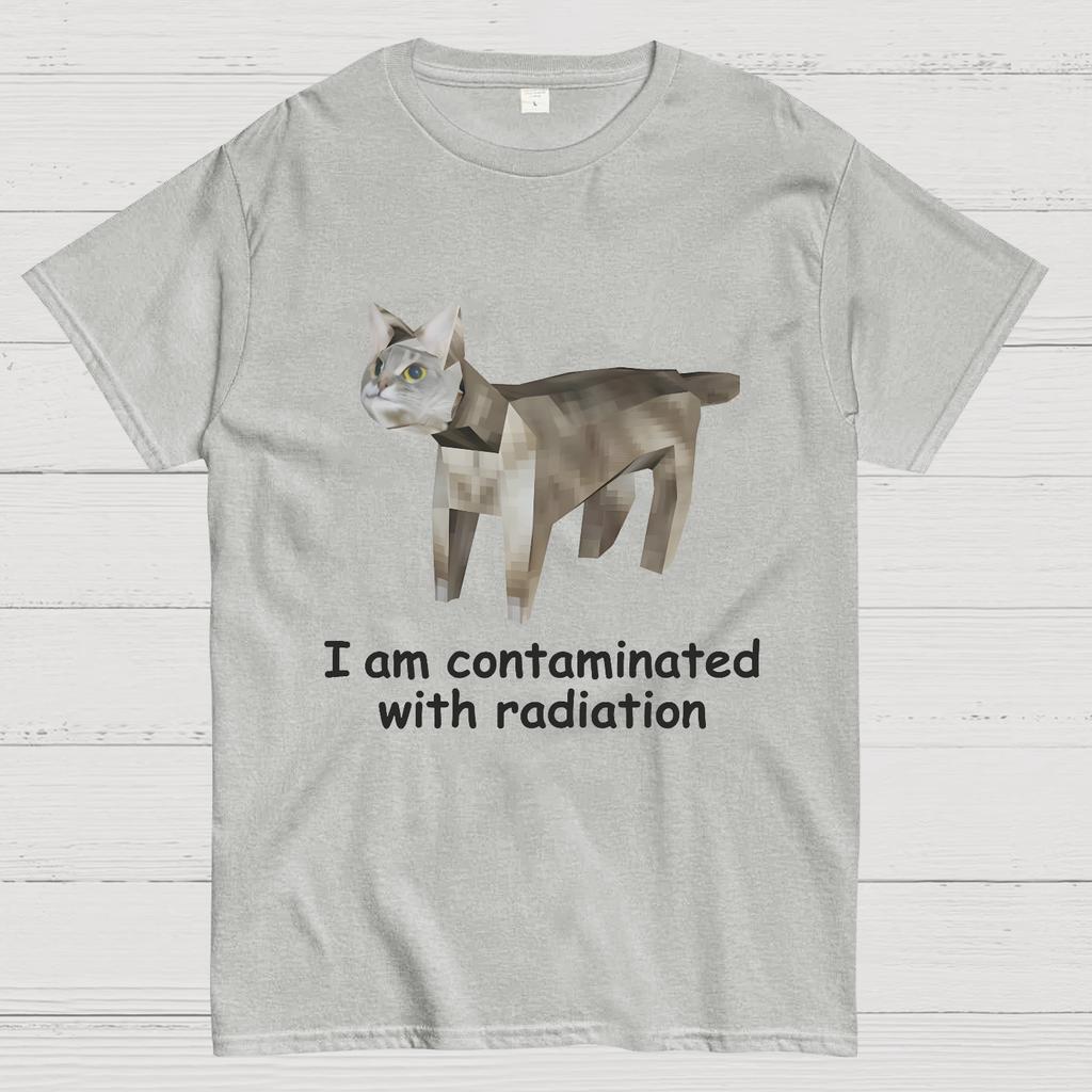 I'm Contaminated With Radiation Cotton Summer Casual Cool Loose T-Shirt