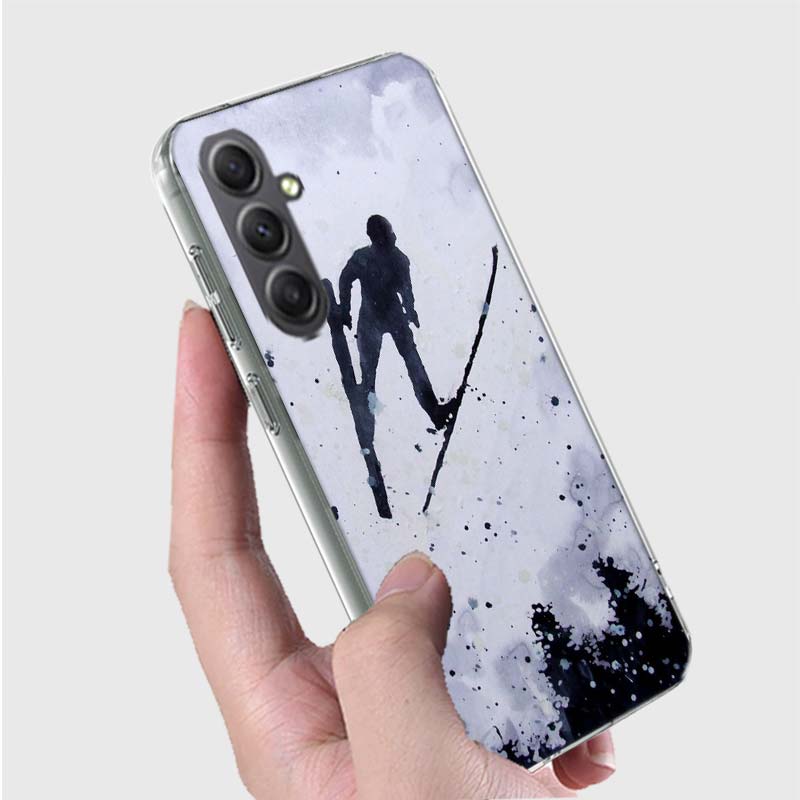 Skiing Snow Snowboard Ski Phone Case for Samsung A16 A26 A36 A56 A17 A37 A57 A07 A06 A02S A03 A04S A05S Galaxy Note 20 10 A50S A