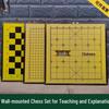 Ein-Meter-Brettspiel-Schachspiel: Internationales Schach, Weiches Tuch Chinesisches Schach, Go 13x13, 19x19 Lehrmittel
