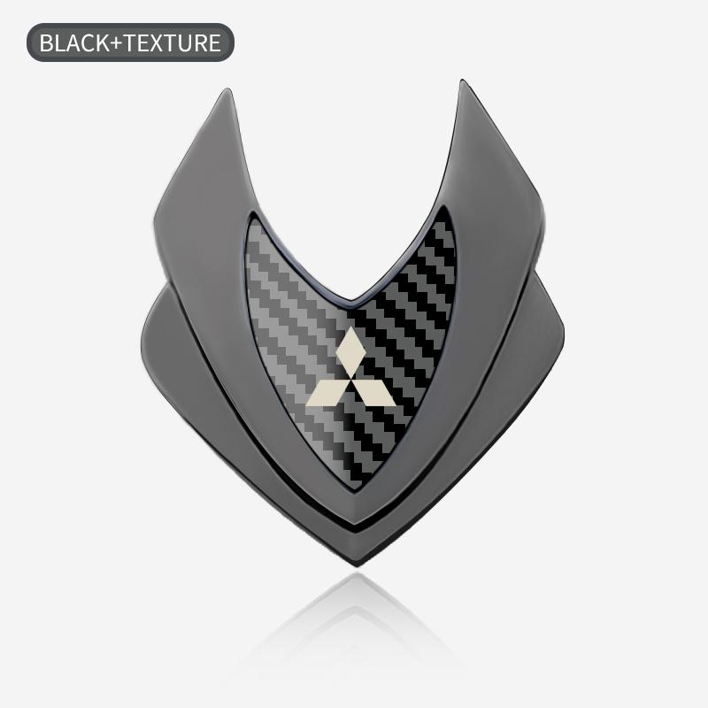 rlsh8 Car Shield Styling Emblems Logo Decals Sticker For Mitsubishi Outlander ASX Eclipse Pajero Lancer EVO Delica L200 Mirage Triton