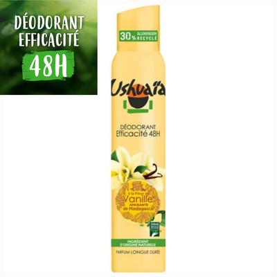 Desodorante en Spray Vainilla Eficacia Anti-Manchas 48h el frasco de 200mL