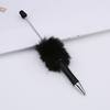 10Pcs Newest Colour Creative  Plush Ballpoint Pen Ballpoint Pen  DIY Ballpoint Pen Gift for Student Office Supplies