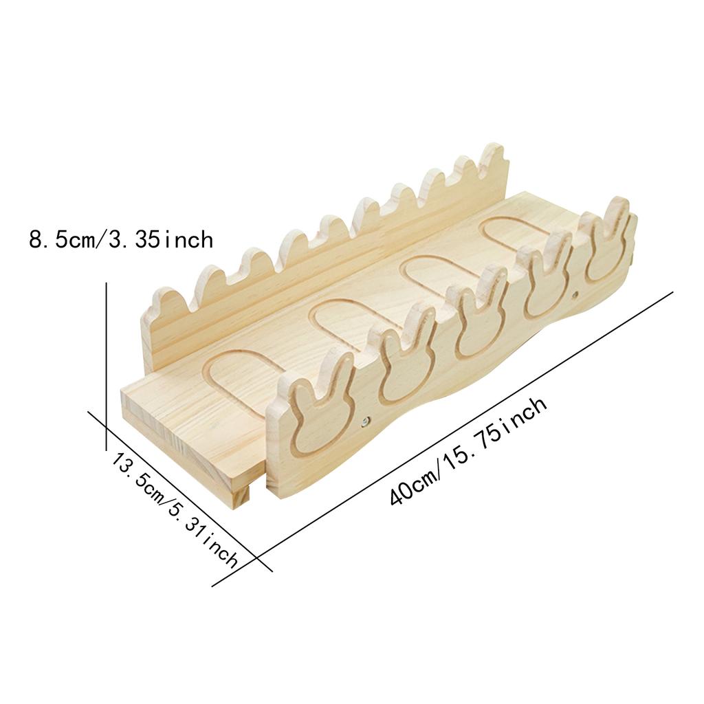 Wooden Bunny Hiding House Hamster Villa Nest Small Animal Habitat for Chinchilla Ferret Rabbit Hedgehog Pet Supplies