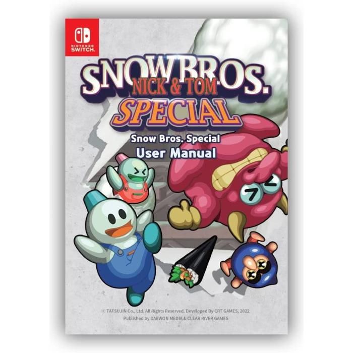 Snow Bros Nick & tom special nintendo switch