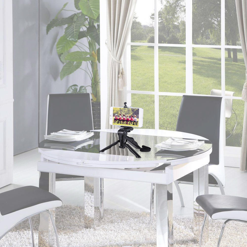 Mini Tripod Stand Support Holder Hand Grip Stabilizer with Smartphone Clip Bracket for iPhone 7 Plus 7 6 6  Plus 6s