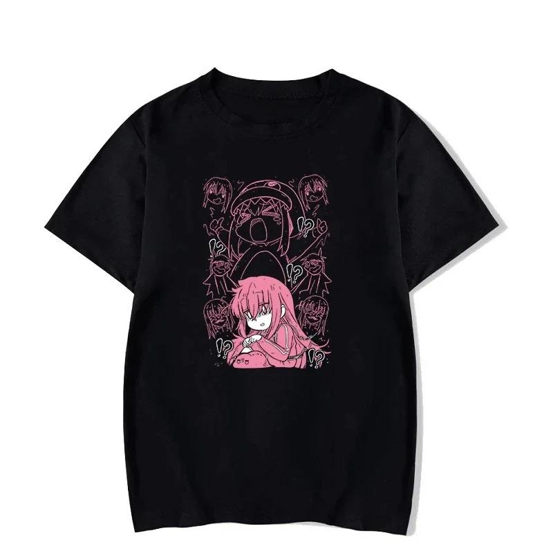 Classic Special Edition Bocchi The Rock Goto Ichimonji Manga Shirt Anime Comfortable Hip-hop Pattern T-shirt Short-sleeved Tops