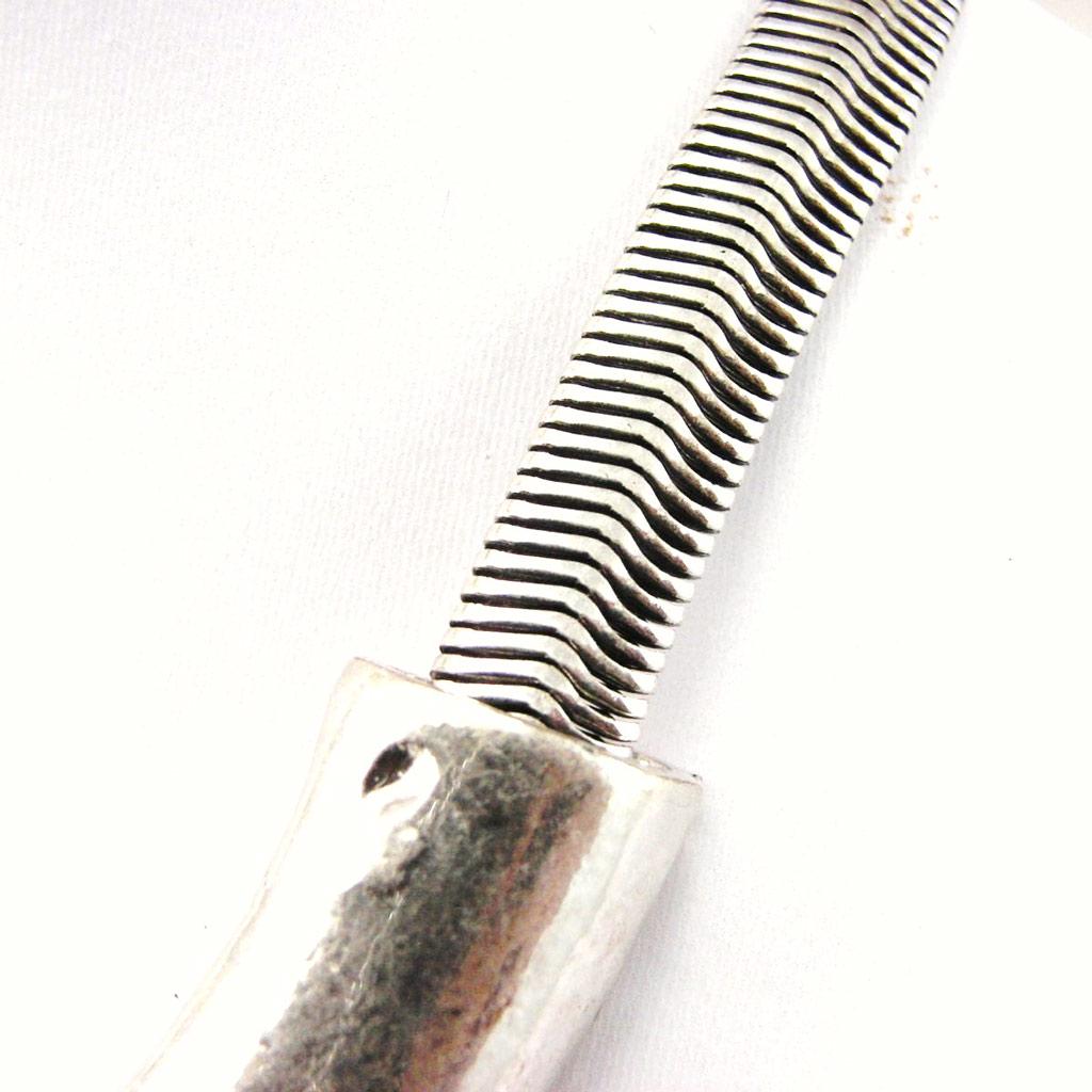 Les Trésors De Lily [F5179] - Silver 'Kilimanjaro' Designer Necklace