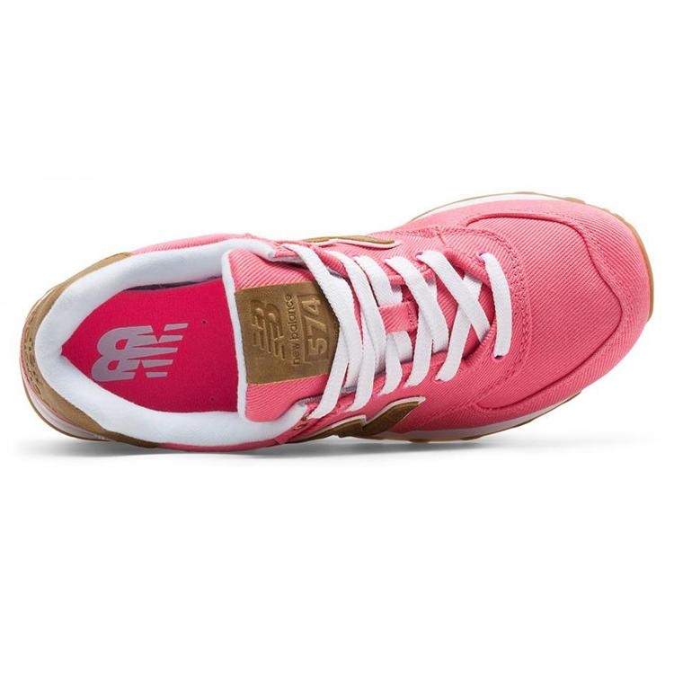 New Balance 574 Pink Beewax Women's